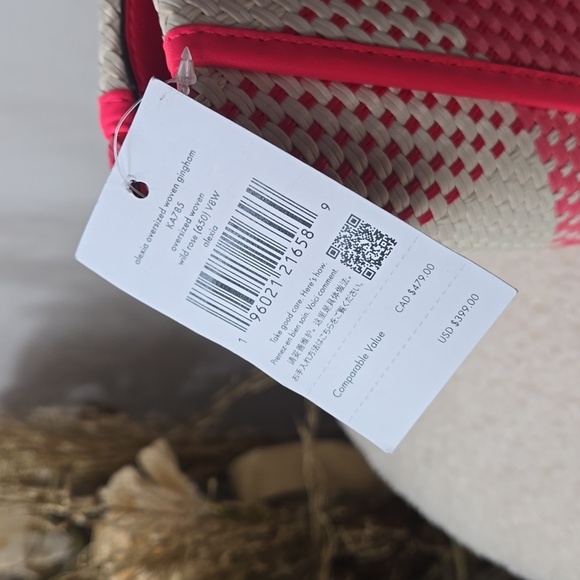 NWT Kate Spade woven convertible clutch bag - Picture 4 of 11